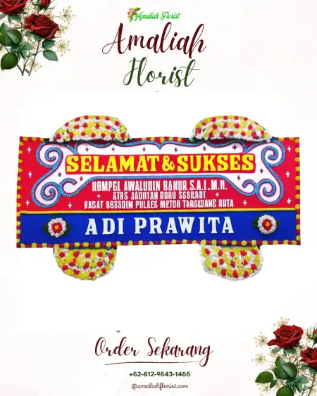 Papan Bunga Ucapan Selamat Jokarto